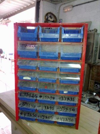 Lote modulo de gavetas 