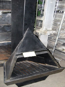 HOGAR RINCONERO NEGRO Y ACERO INOXIDABLE REF.4926