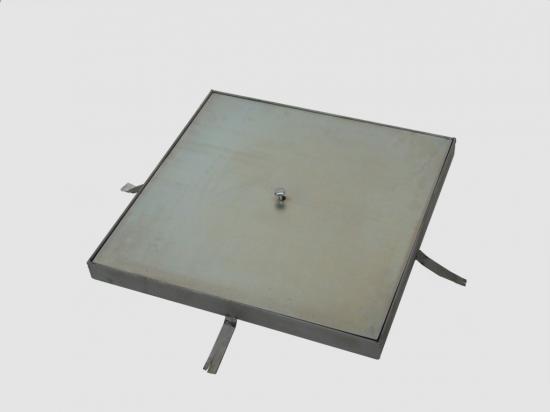 Tapa arqueta acero galvanizado 500 X 500mm