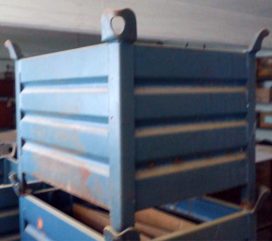 Contenedores Metalicos Apilables 800x650x600h