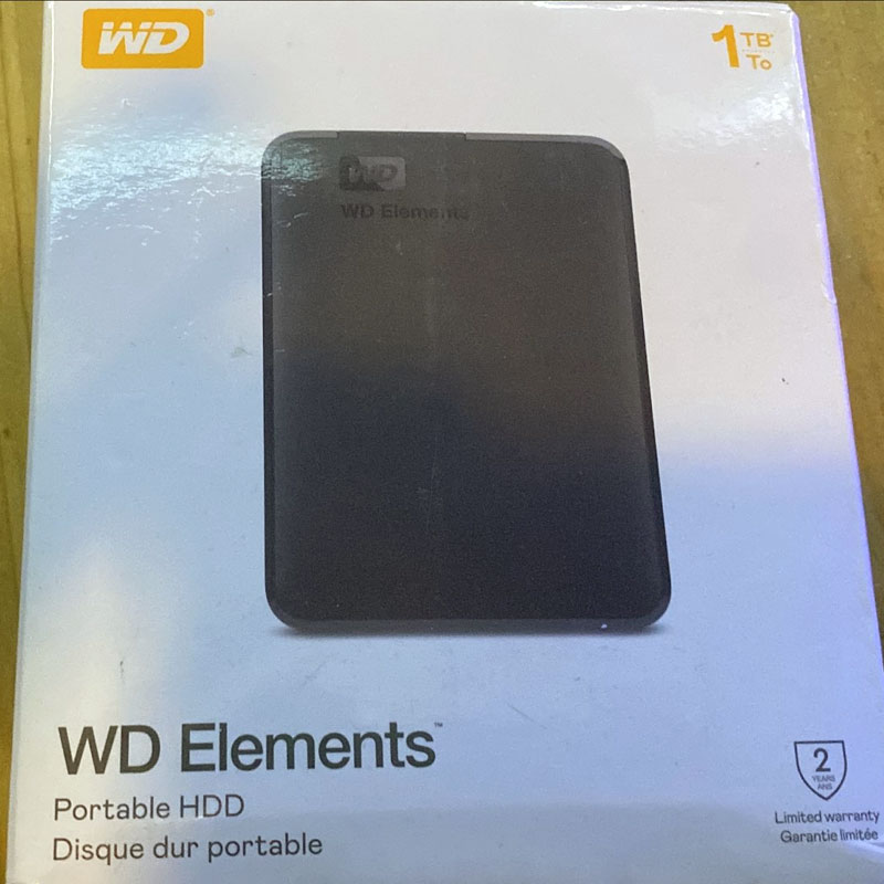  WD Elements Portable HDD  