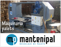 Maquinaria palets mantenipal