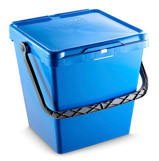 Imagen de Cubo ECOBOX Asa Plástica para Recogida Residuos Domésticos 