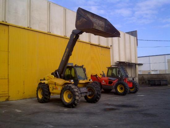 Manipulador telescopico marca new holland, modelo lm630 