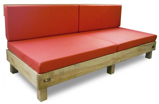 Sofa Nature Palet en Madera Reciclada 80 x 200 x 38 cm
