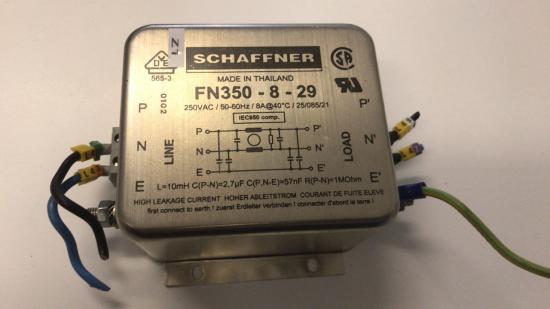 Schaffner red filtro FN350-8-29 Festo