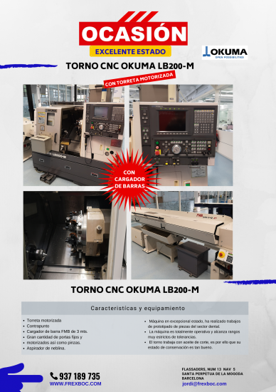 Torno Okuma LB200 M 