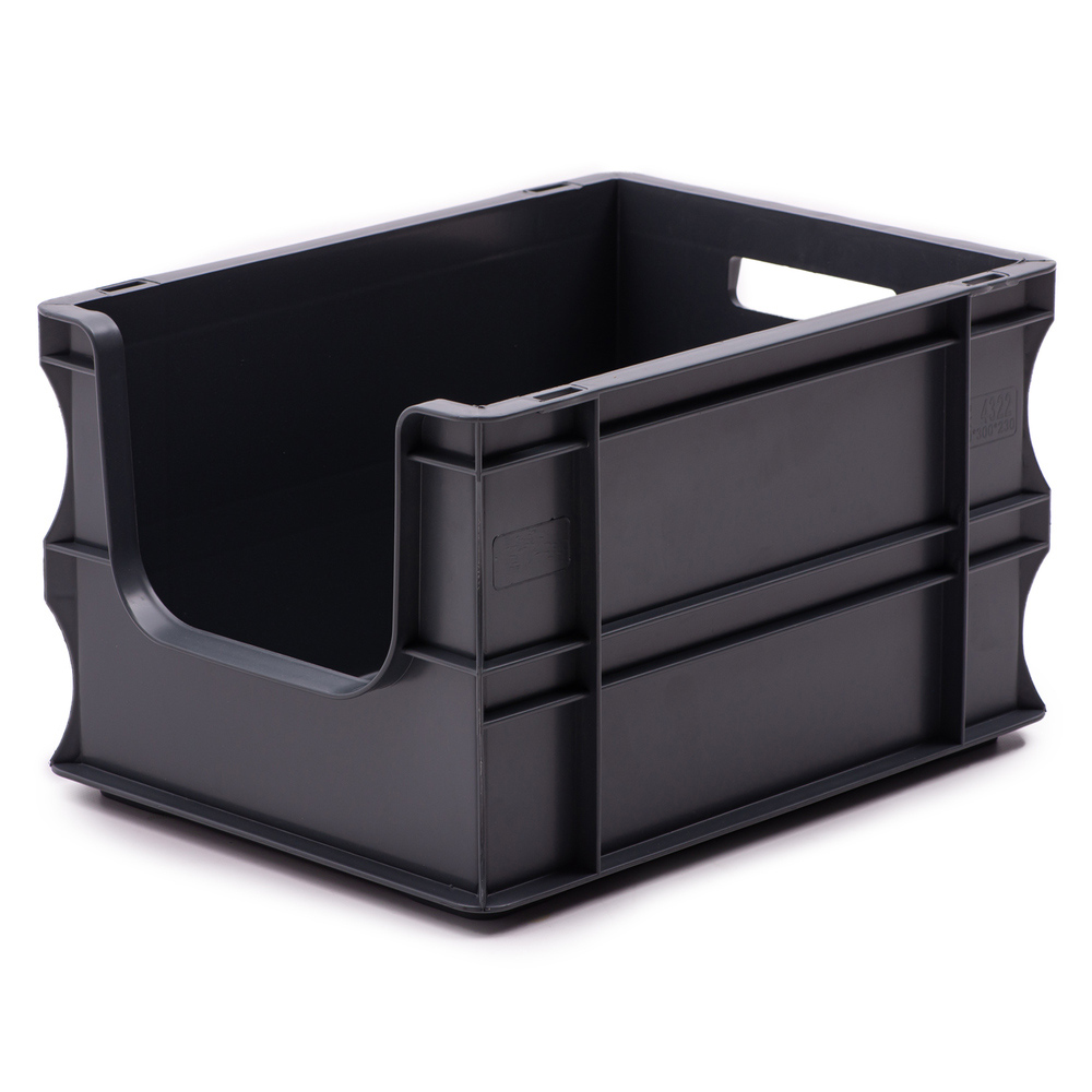 Caja Eurobox Frente Abierto 40 x 30 x 23 cm Ref.SPK 4322OF