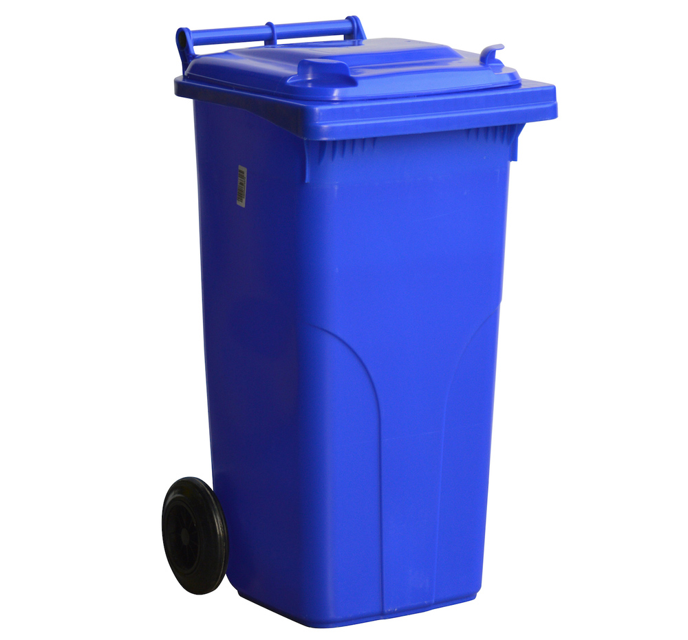 Contenedor de Basura HDPE 2 Ruedas 120 litros