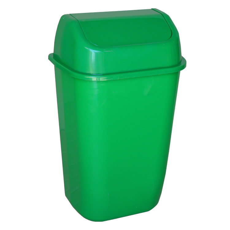 Cubo de Basura Plástico 60 litros Verde