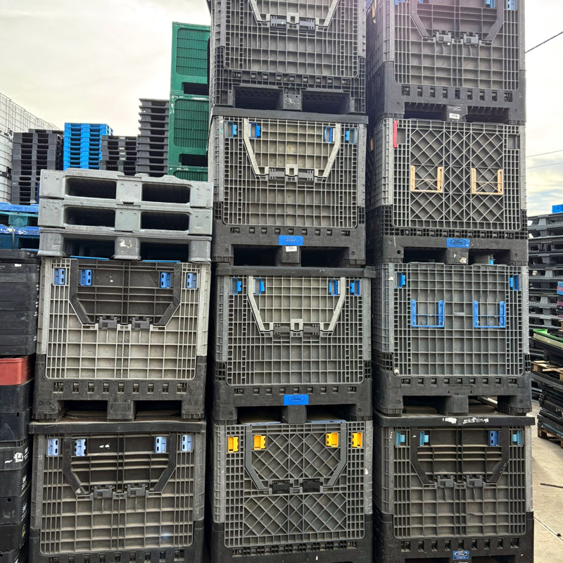 Lote de 16 Contenedores Magnun Plegables 100 x 120 x 100 cm 