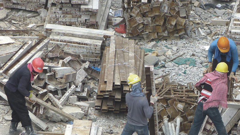 Los residuos de la construcción deberán clasificarse en origen preferiblemente imagen 1