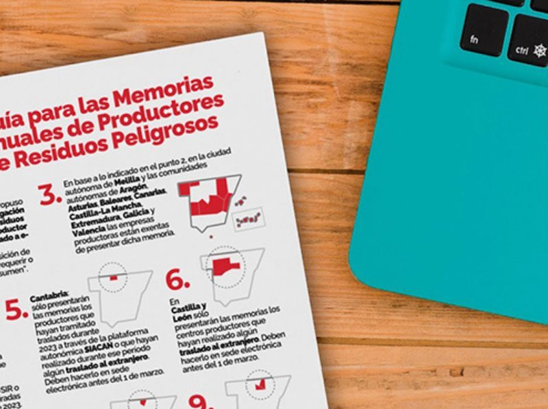 ¿Está tu empresa obligada a presentar la memoria anual de residuos peligrosos? imagen 1