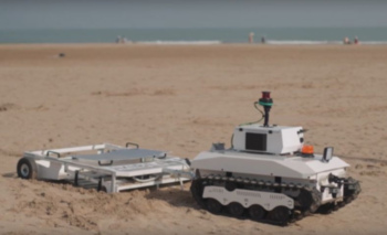  Santander estrena robots autónomos para la limpieza de playas